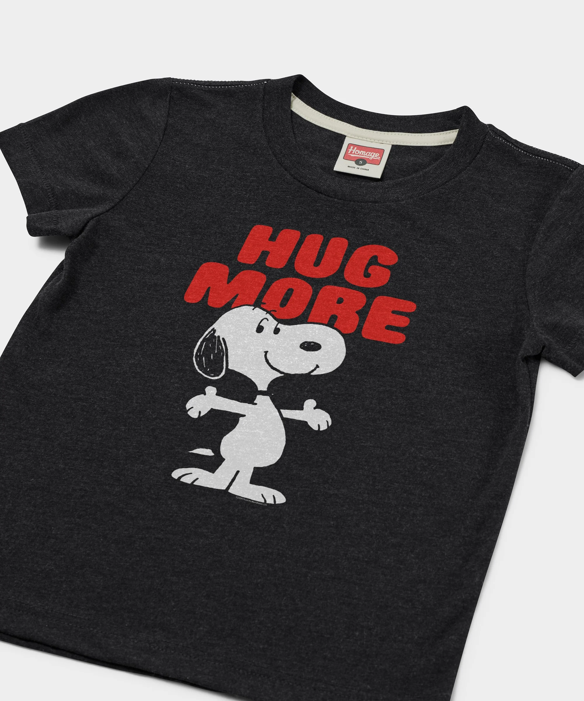 Youth Peanuts Snoopy Hug More - Image 2