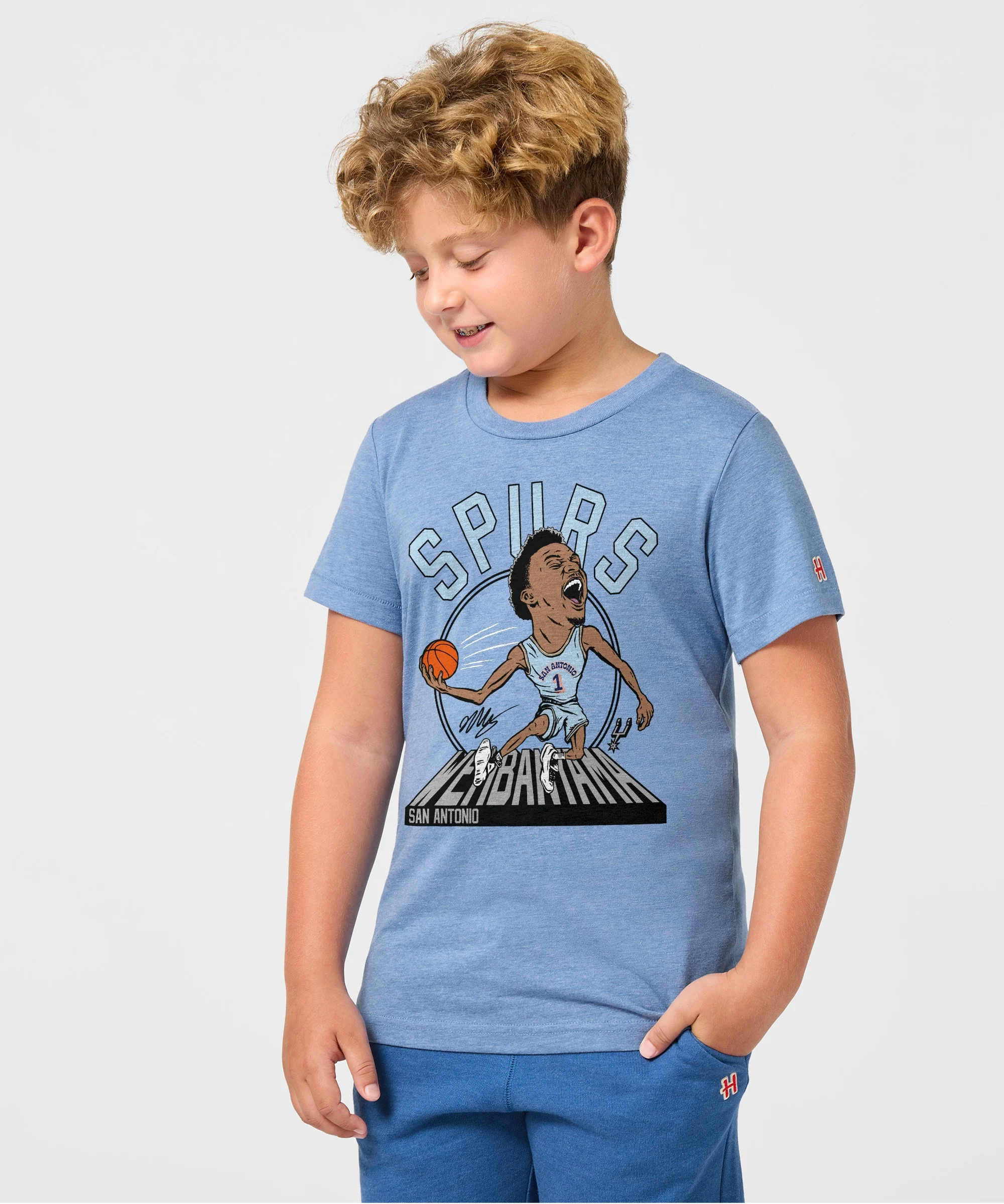 Youth Spurs Victor Wembanyama Signature City Edition 2024 - Image 3
