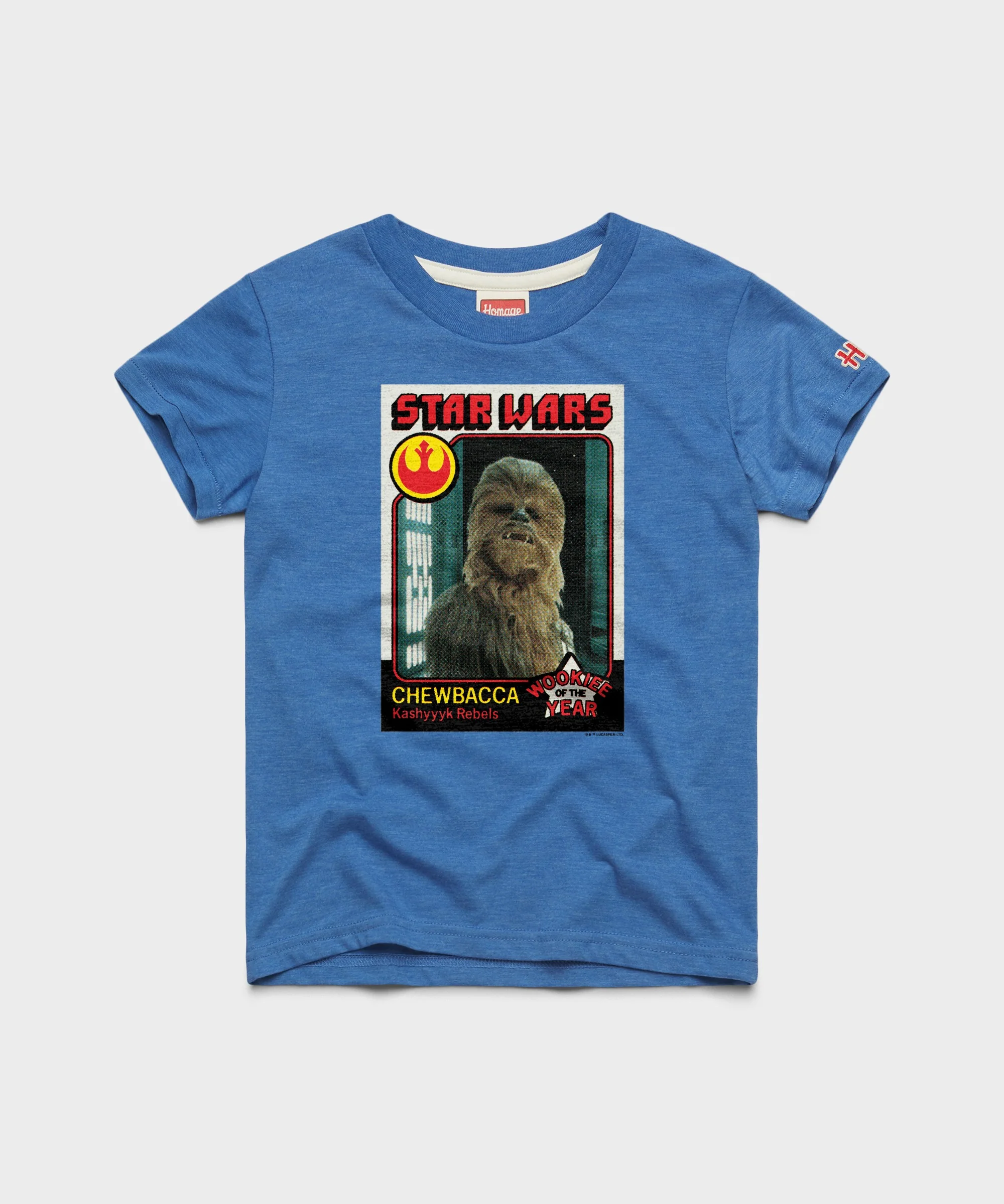 Youth Star Wars Chewbacca Wookie Of The Year Card