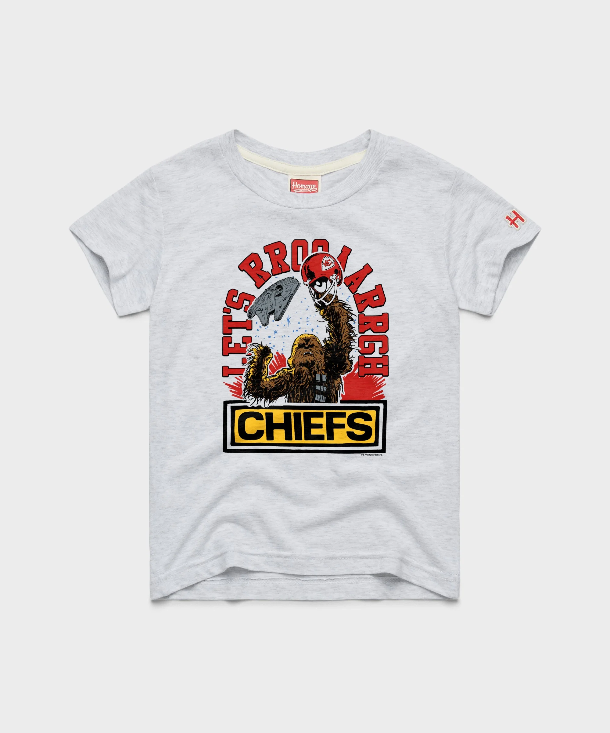 Youth Star Wars x Kansas City Chiefs Light Side