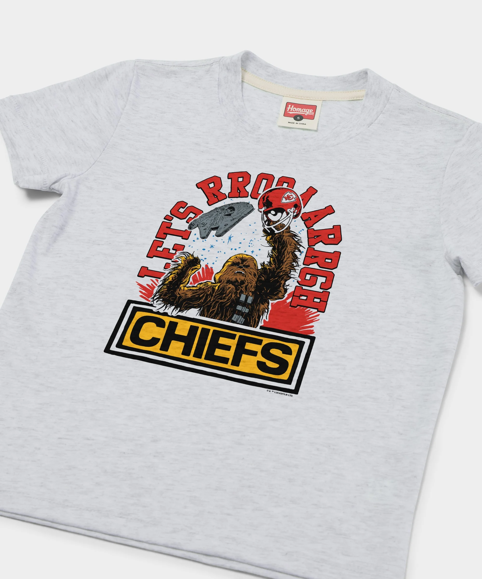 Youth Star Wars x Kansas City Chiefs Light Side - Image 2