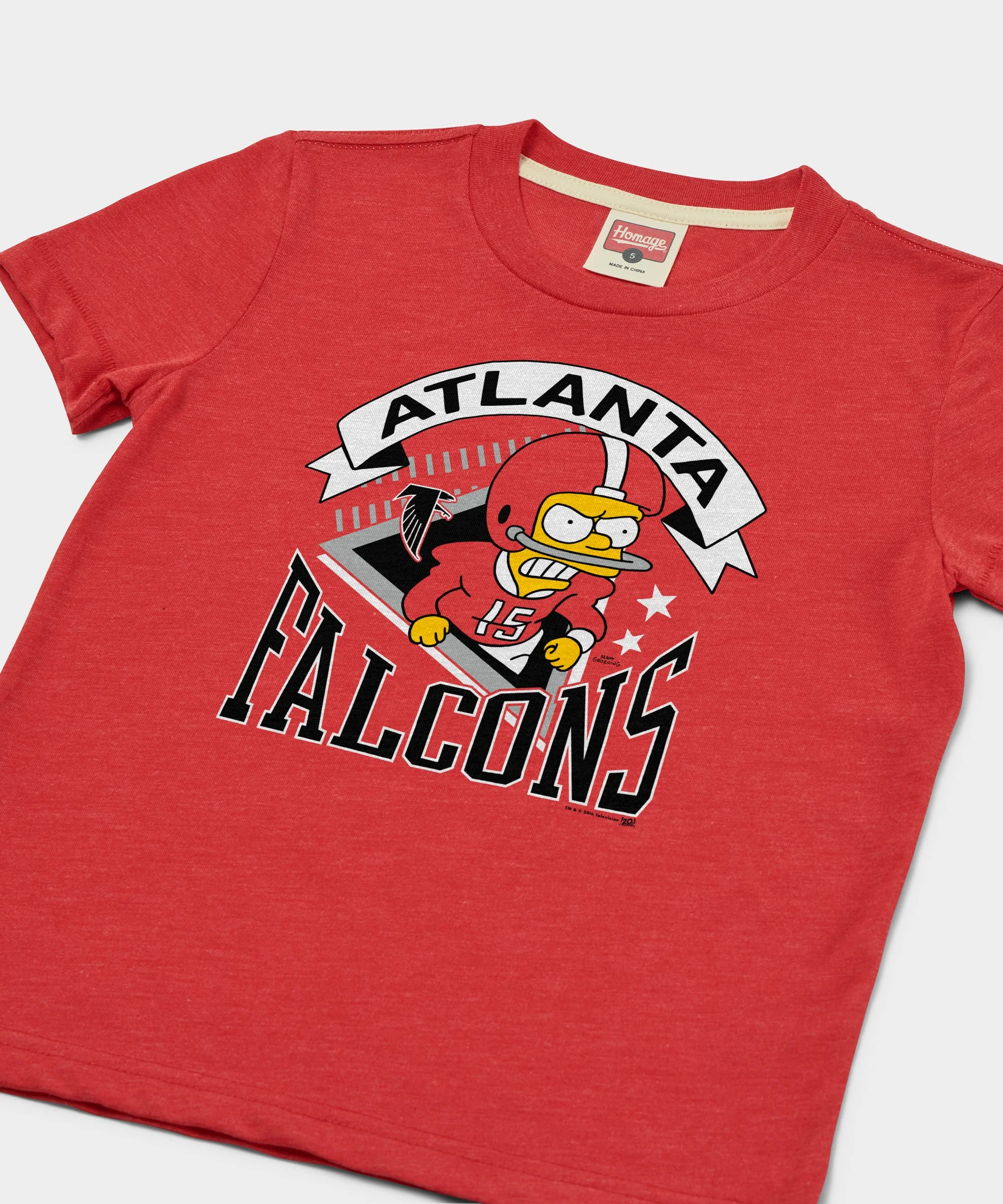Youth The Simpsons Bart x Atlanta Falcons - Image 2