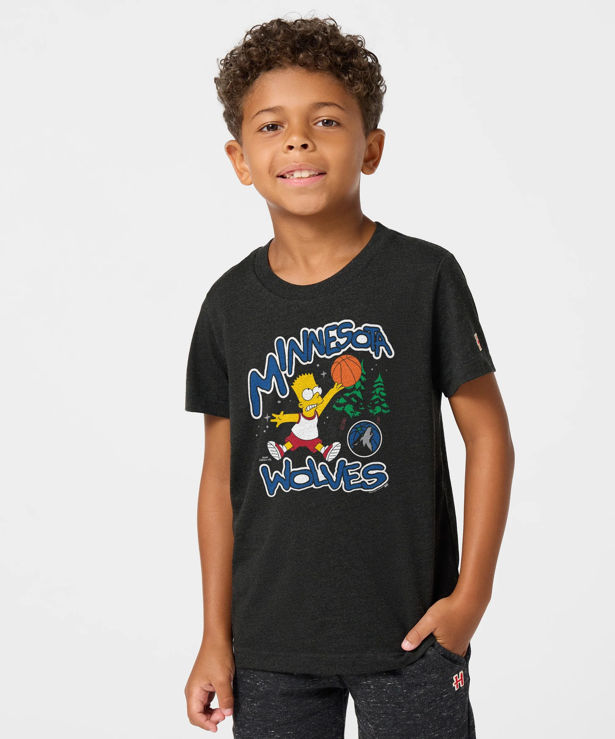 Youth The Simpsons Bart x Minnesota Timberwolves - Image 3