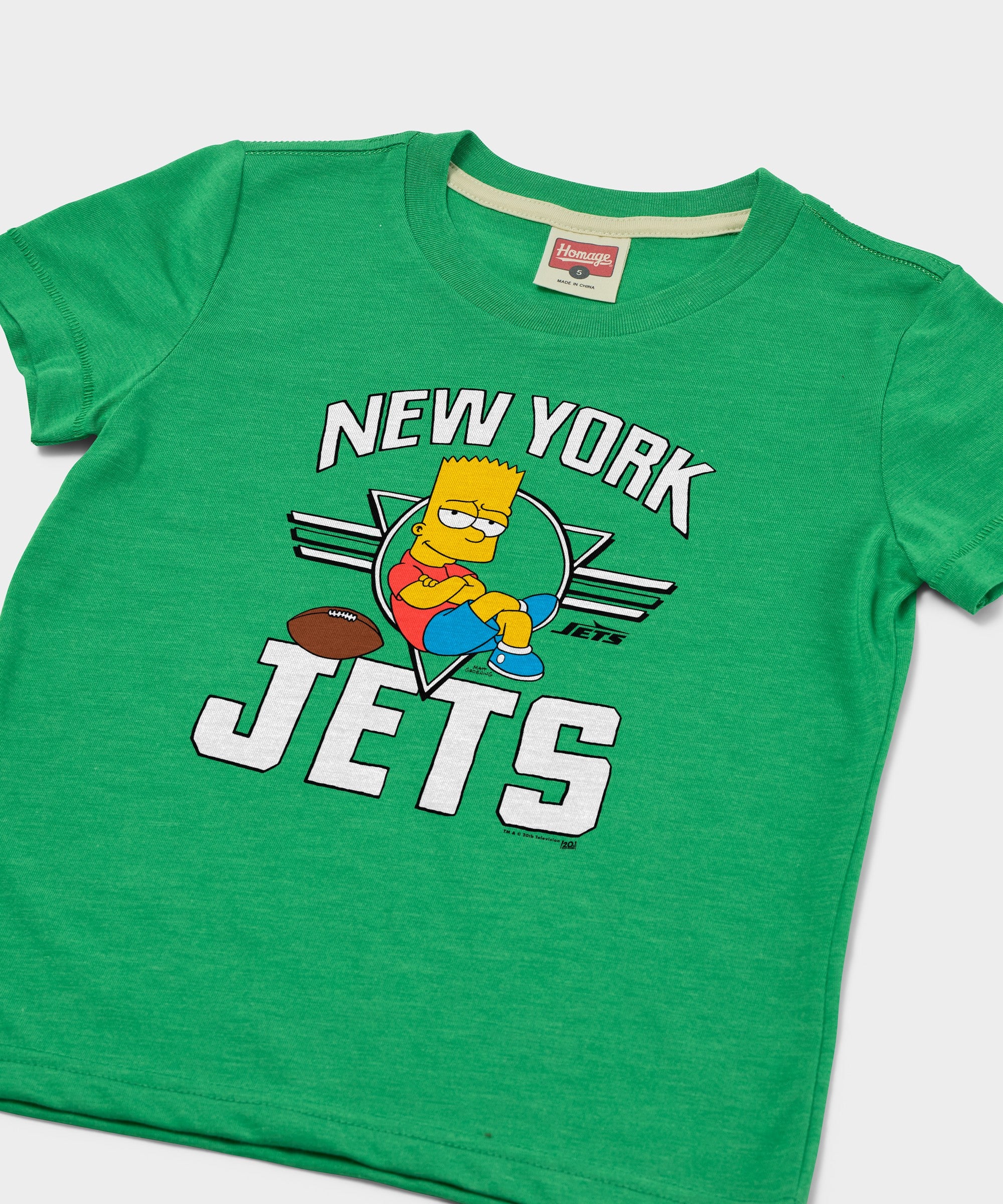 Youth The Simpsons Bart x New York Jets - Image 2
