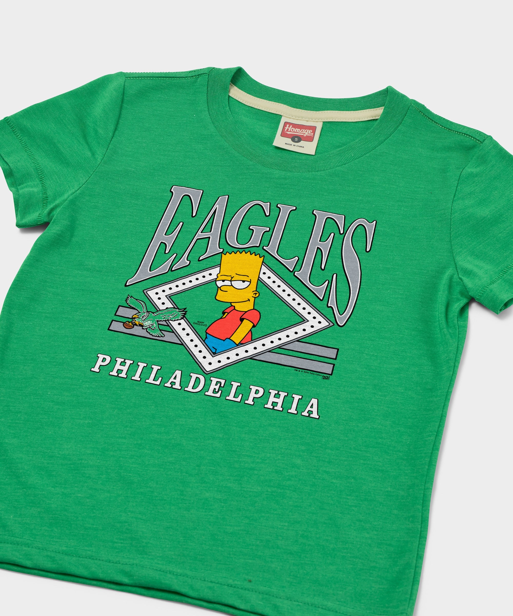 Youth The Simpsons Bart x Philadelphia Eagles - Image 2