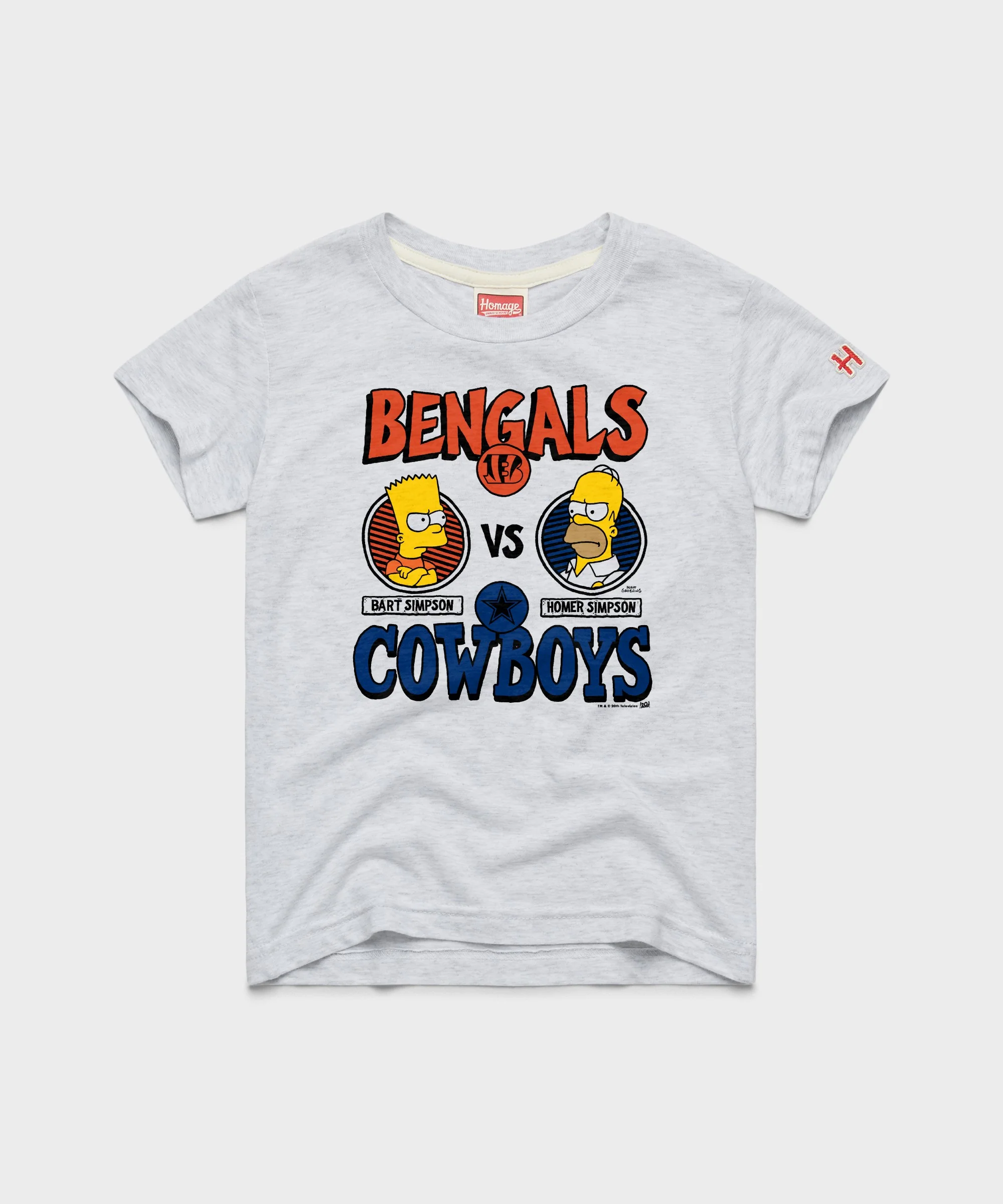 Youth The Simpsons x Bengals Vs Cowboys