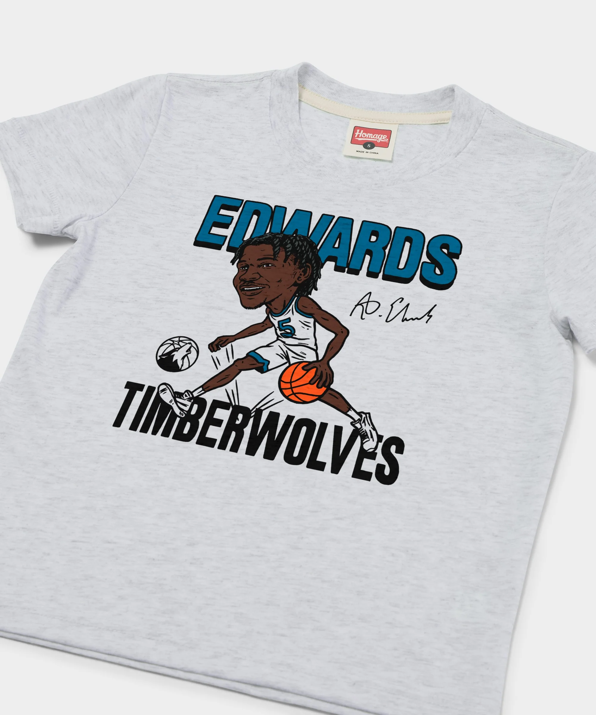 Youth Timberwolves Anthony Edwards Signature - Image 2