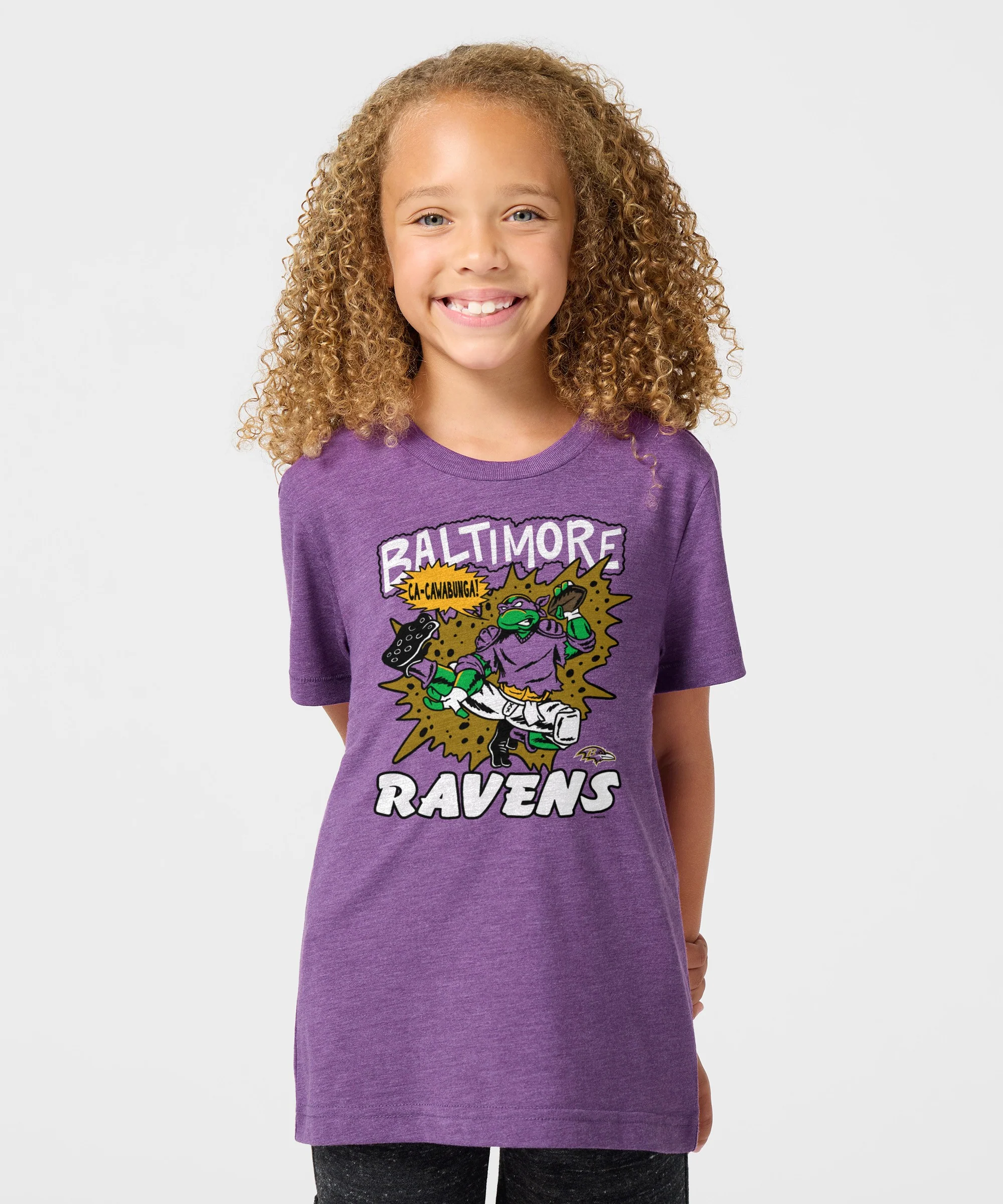 Youth TMNT Donatello x Baltimore Ravens - Image 3