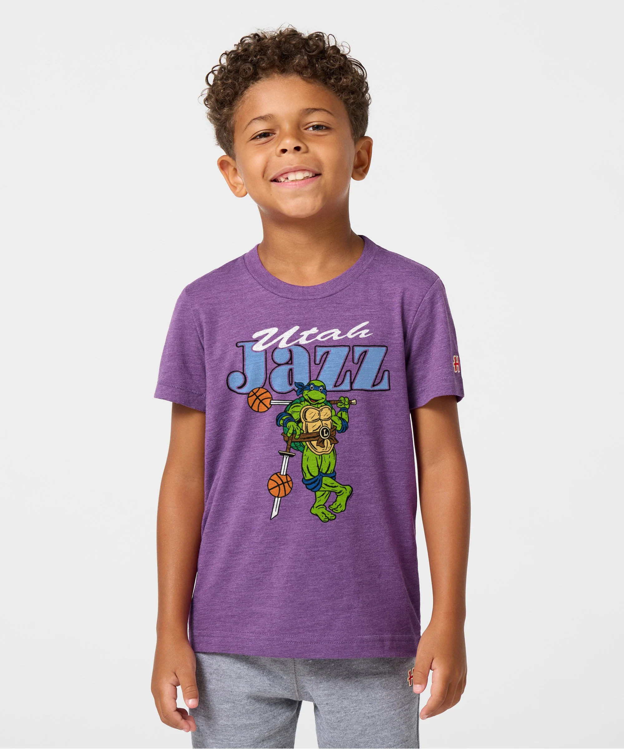 Youth TMNT Leonardo x Utah Jazz - Image 3