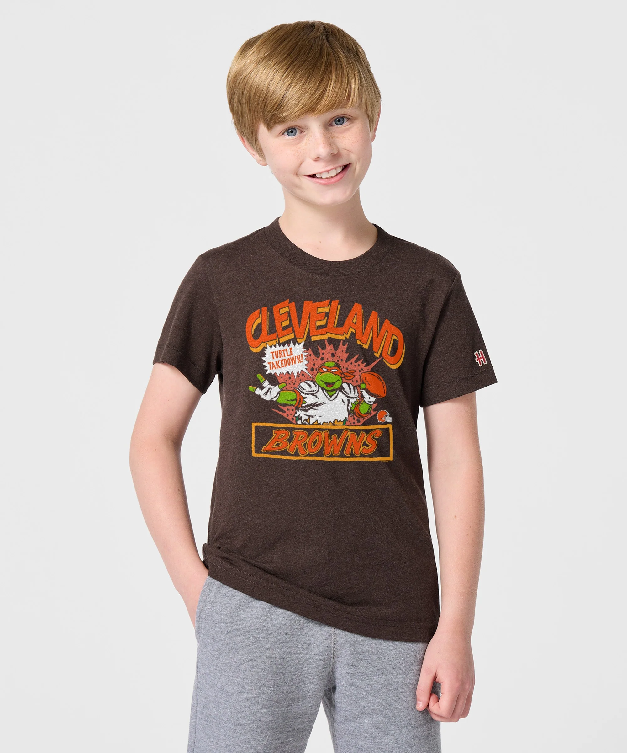 Youth TMNT Michelangelo x Cleveland Browns - Image 3