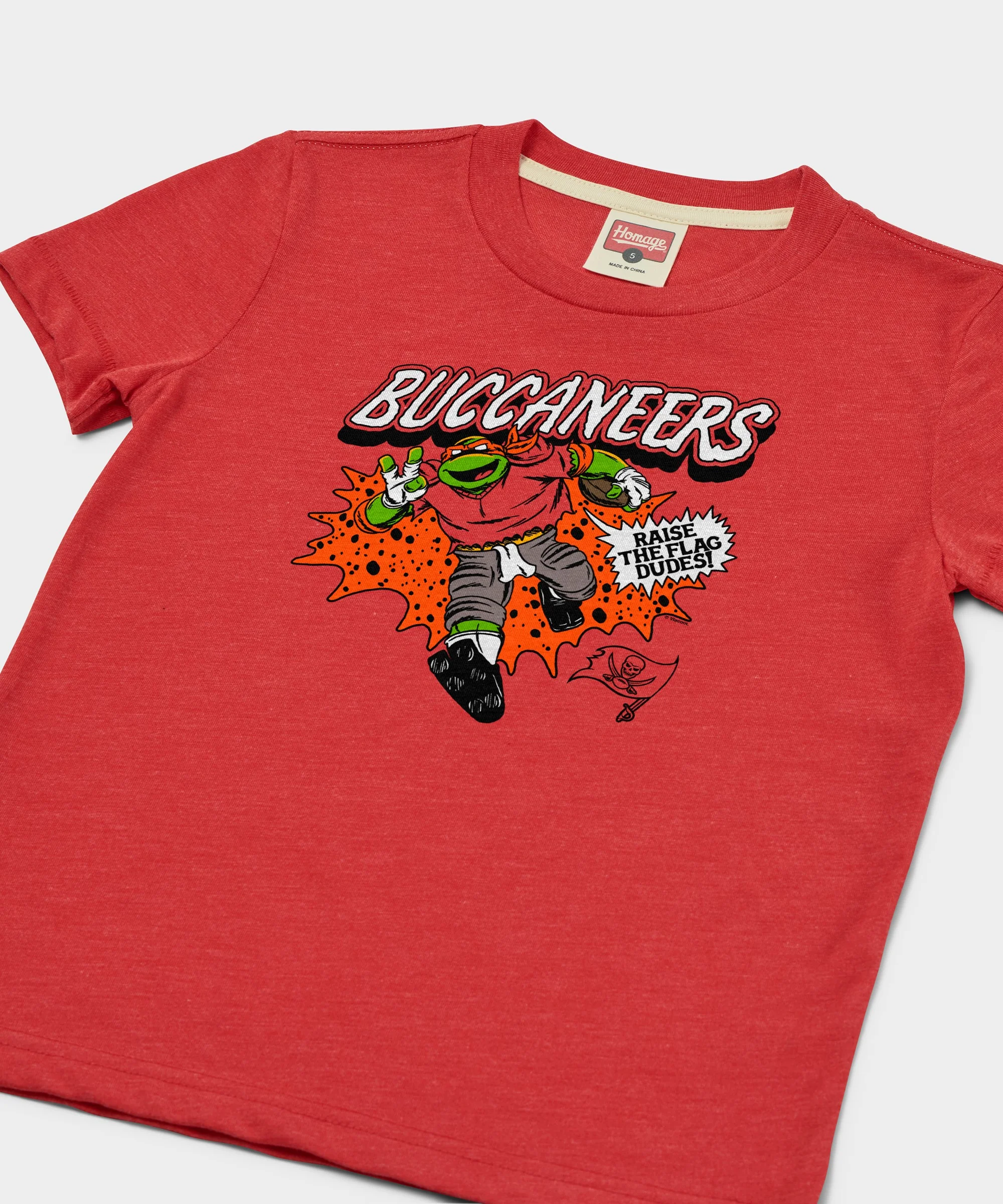 Youth TMNT Michelangelo x Tampa Bay Buccaneers - Image 2