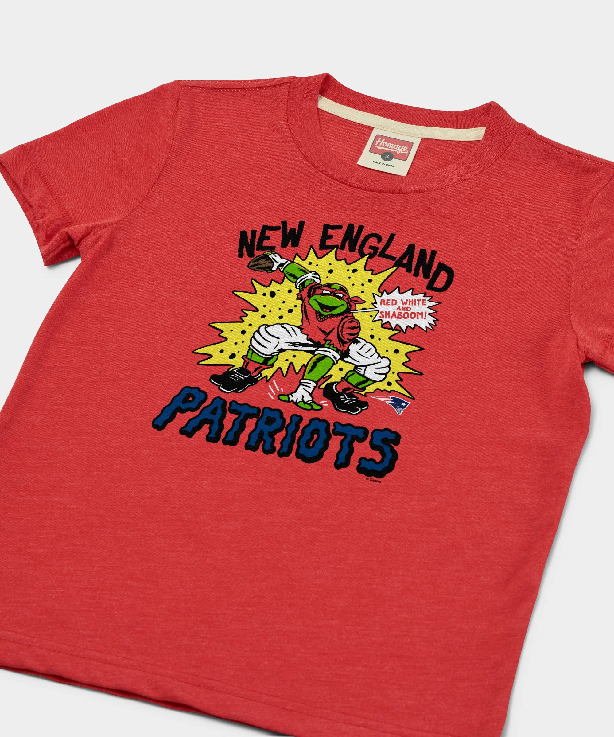 Youth TMNT Raphael x New England Patriots - Image 2